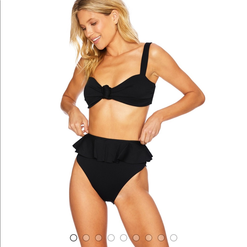 Beach riot ribbed Sophia swimsuit top